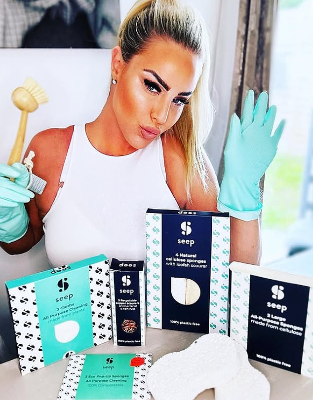 Danielle has turned her cleaning expertise into a business, known to fans on Instagram as Miss Mason Cleaning and she has even done presenting work on QVC