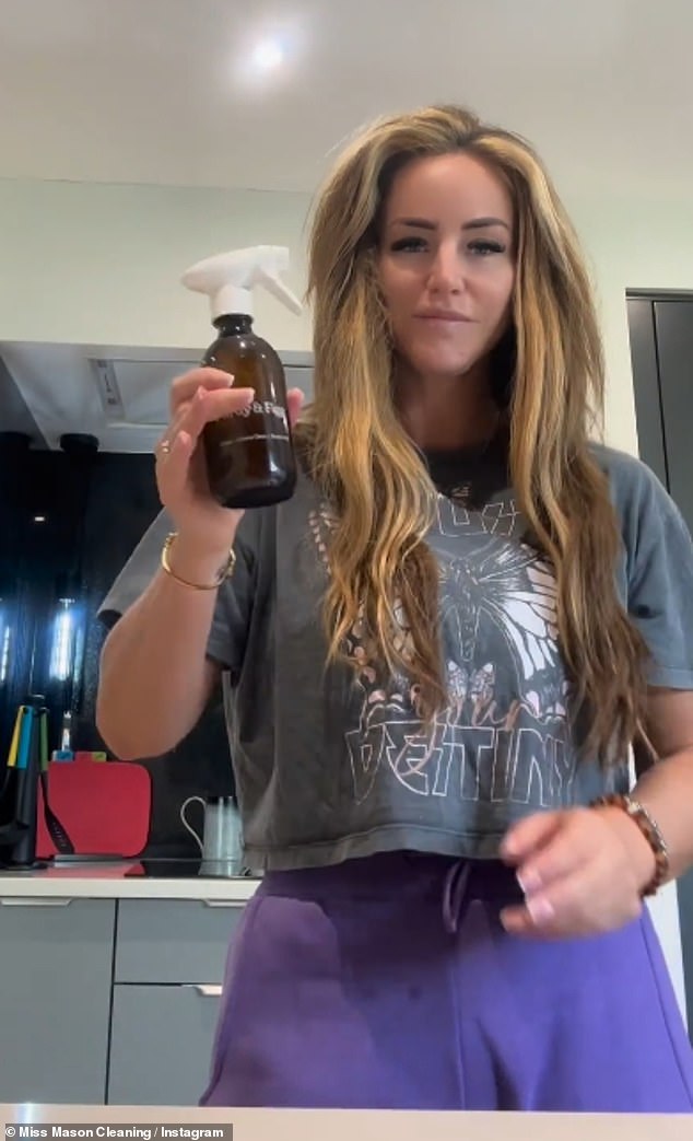 For crisp hotel-worth sheets, Danielle revealed the secret is in how the bedding is dried, rather than the washing