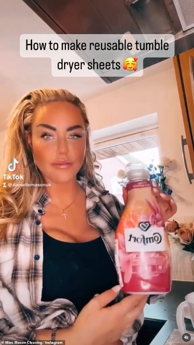 The oven can be a backbreaking task as grease builds up after every use - but for Danielle, there is a much easier way to clean it without using too much elbow grease