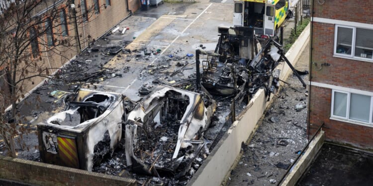 Two men, 20 & 19, and boy, 17, charged after four Jewish ambulances torched in arson attack