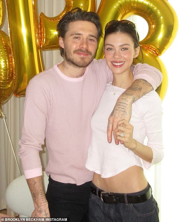 It comes days after Brooklyn's wife Nicola said she often has pancakes or waffles for lunch due to her raging sweet tooth