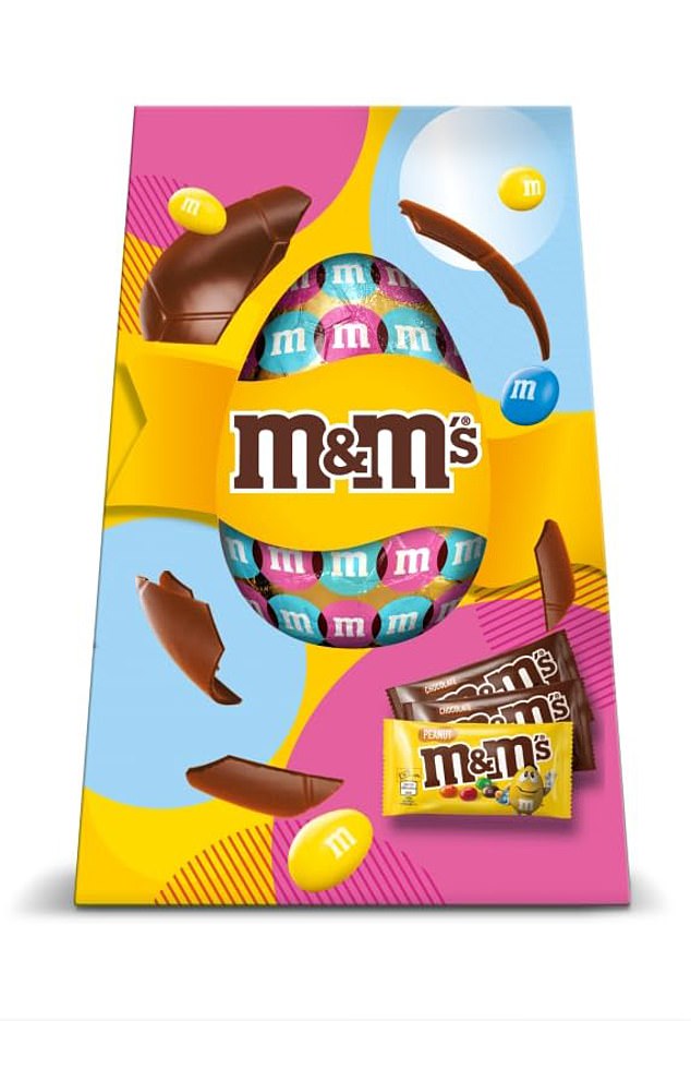 Pictured: M&Ms Milk Chocolate and Peanut
