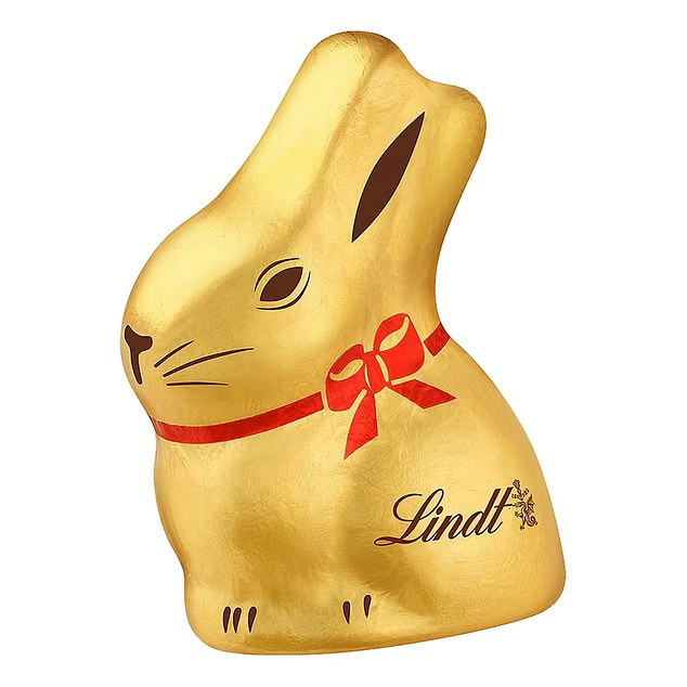 Pictured: Miniature Lindt Gold Bunny