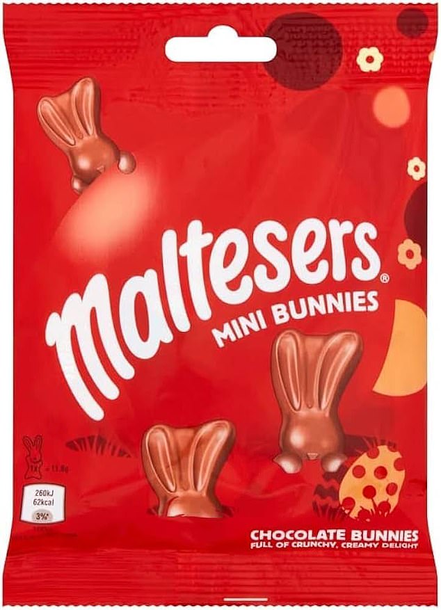 Pictured: Maltesers Milk Chocolate Mini Bunnies