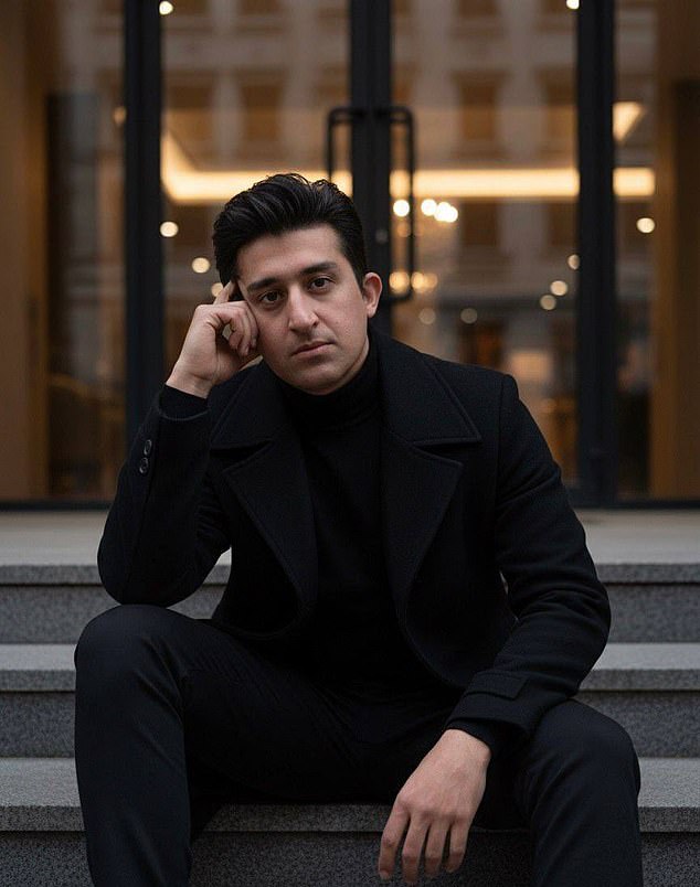 Shahab Zohdi (pictured) has been sentenced to death. He has raised his child alone for 15 years following the death of his wife just five months after she gave birth