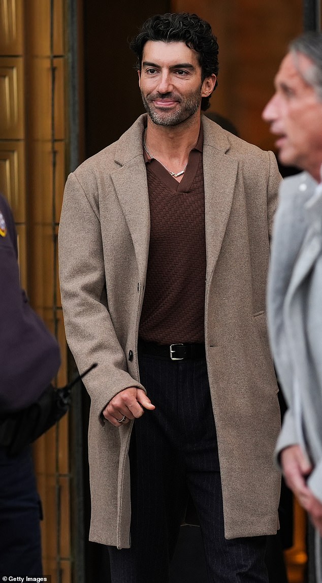 'It is completely unsurprising that Bryan Freedman does not understand the court's actual ruling,' Lively's lawyer said, referring to Baldoni's attorney; Baldoni seen in February in NYC