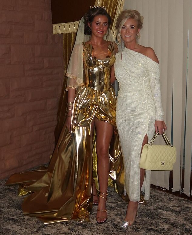 Paris with her eldest daughter Venezuela, 16, who recently announced her engagement to her 17-year-old boyfriend Noah Price