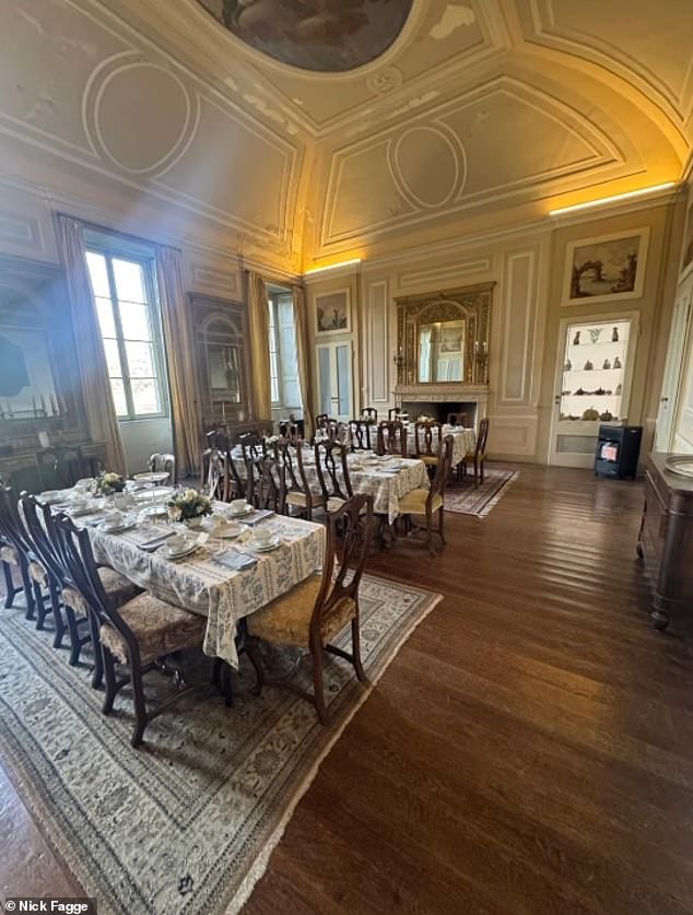 It's estimated a sale of the home would only bring in around £2.5million