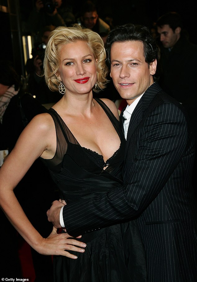 Pictured: Alice Evans and Actor Ioan Gruffudd arrive at the UK film premiere of Amazing Grace held at Curzon Mayfair March 19, 2007 in London, England
