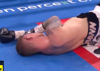 Glenn Byrne hospital update after boxer suffers horror KO and given oxygen before being stretchered out of ring