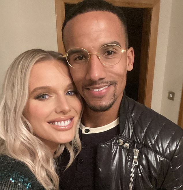 Helen's ex - the footballer Scott Sinclair (both pictured together) - bought the house for £840,000 in 2021 when he and Helen were still a couple