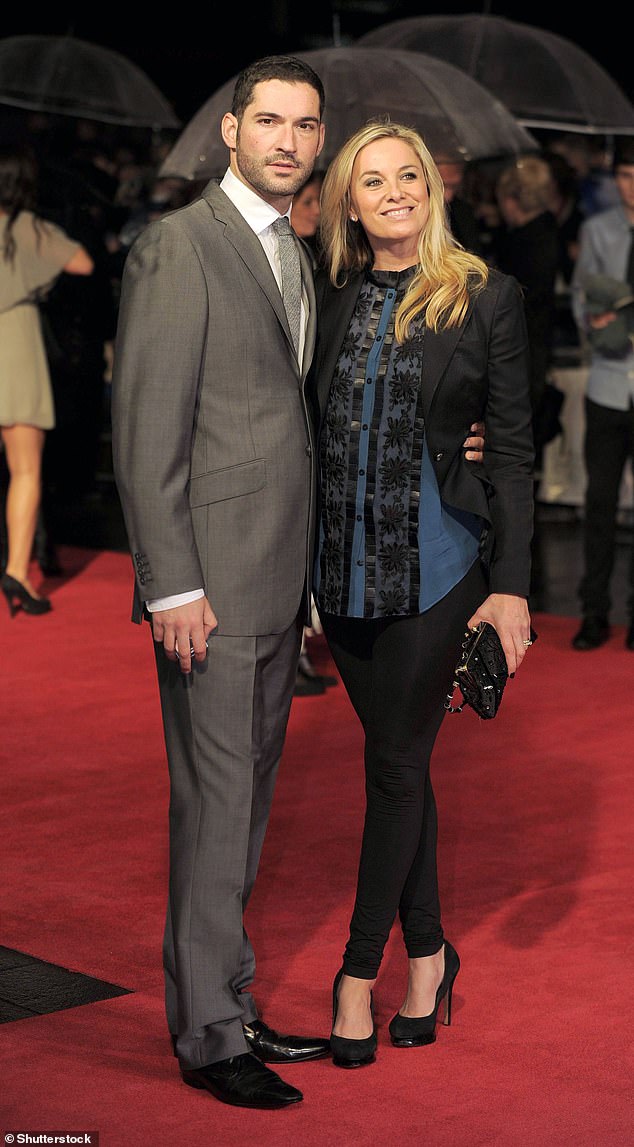 Tamzin shares her two children with her ex-husband Tom Ellis (pictured together in 2012)