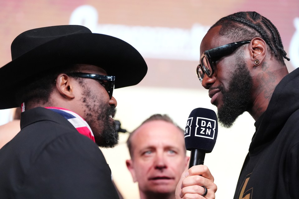 Derek Chisora v Deontay Wilder - Press Conference - Thursday April 2nd