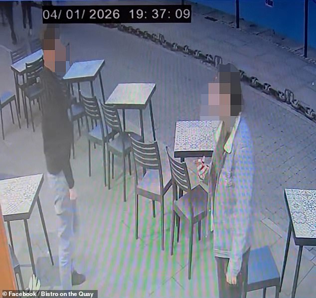 Restaurateur Julien Jourdain alleged one of his waiters confronted the man who said he was going to get money from his car