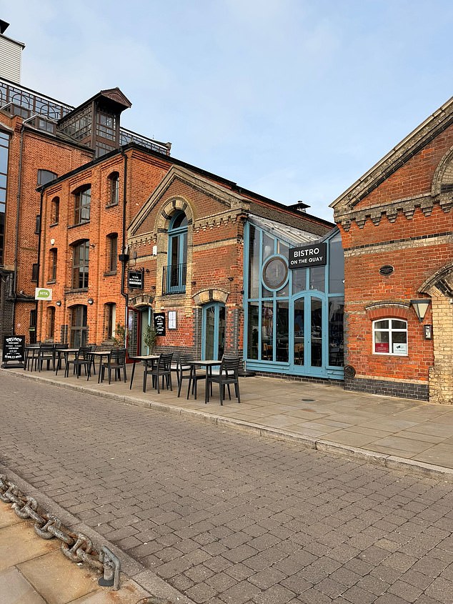 At the end of last year, Bistro on the Quay (pictured) was subject to two break-ins with several alleged dine-and-dash incidents in the last 12 months