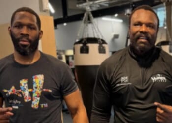 Derek Chisora is as dangerous at the dinner table as he is in the ring and on the street, reveals his sparring partner