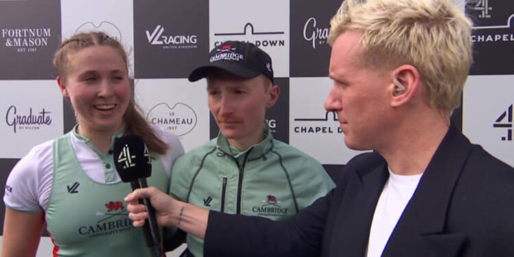 Fans fume at Channel 4's boat race coverage as presenter Jamie Laing 'asks everyone the same question'