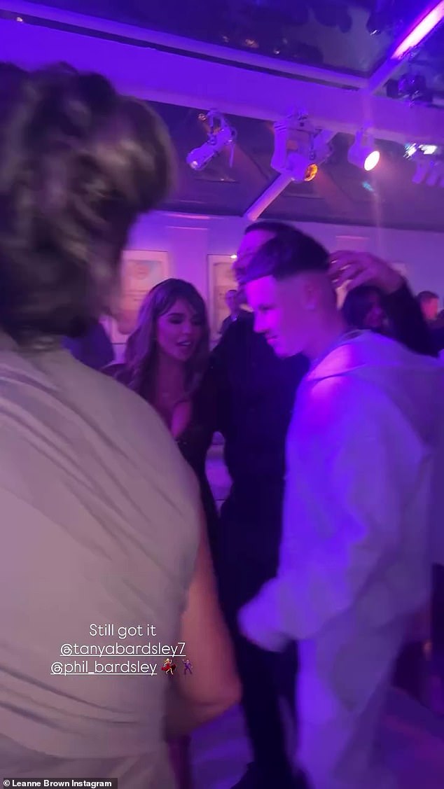 Her eldest son Kai joined Coleen and her pals on the dance floor during the bash, and a Irish singer-songwriter delighted guests with an acoustic performance