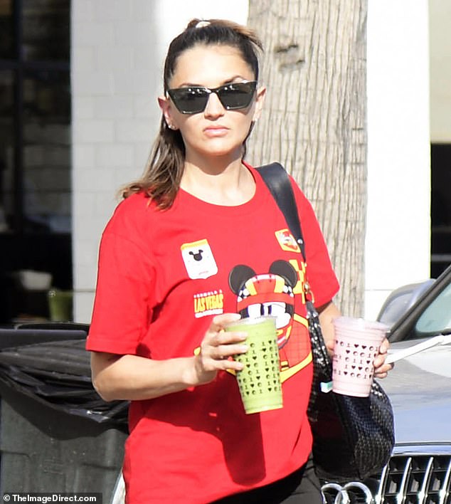 With her raven locks swept into a loose ponytail, the actress looked every bit like the beloved teen queen from The Baby-Sitters Club and Josie and the Pussycats