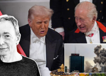 Charles is the only world leader who won’t shrivel in the presence of Trump