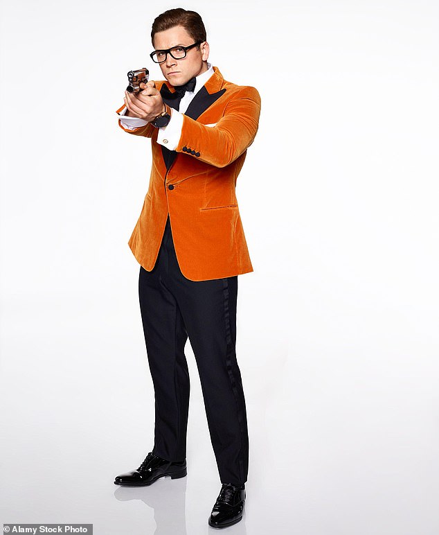 Mr Egerton (pictured), who won a Golden Globe for his portrayal of Elton John in the 2019 hit Rocketman, is one of the UK's most successful exports to Tinseltown