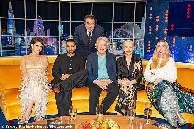 Saturday's instalment of the ITV show will see Katherine, Dame Kristin Scott Thomas , Alan Davies , Mawaan Rizwan, and singer-songwriter Sienna Spiro join host Jonathan, 65, on the sofa