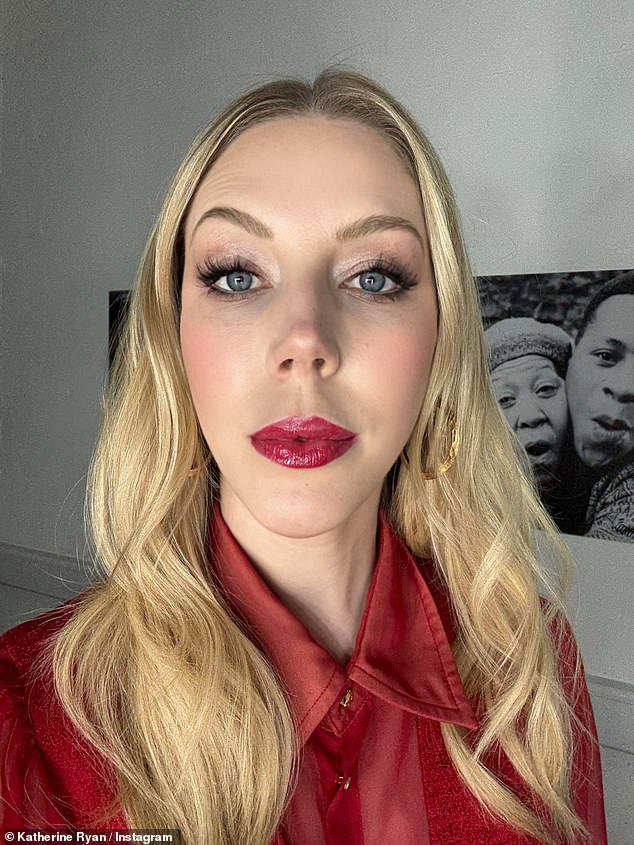 Elsewhere in the episode, Katherine gasped 'it's almost over for me!' as she was floored by her 'hurtful' biological age