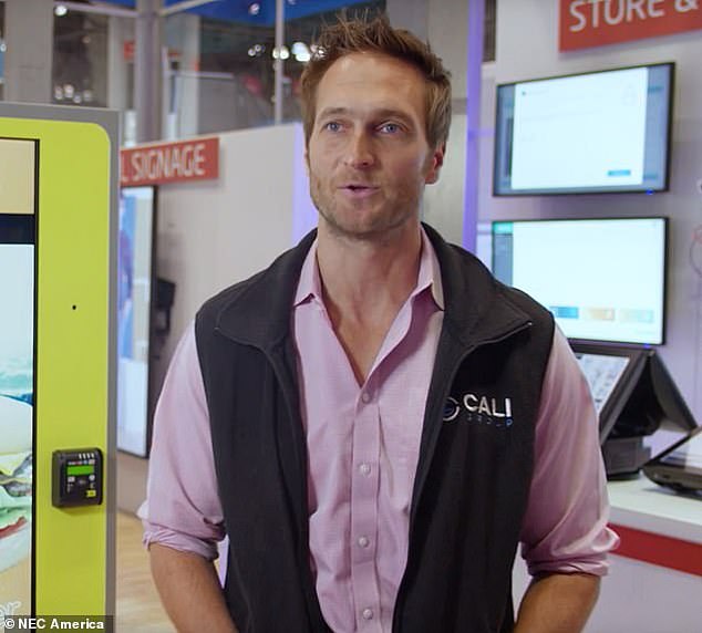 Garner has been in a relationship with burger chain CEO John Miller (pictured) for seven years and they're still going strong