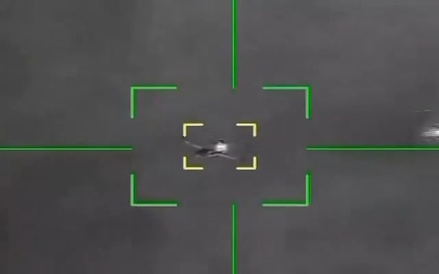 The Iranian military previously shared footage appearing to show the F-15E fighter jet being blown out of the sky