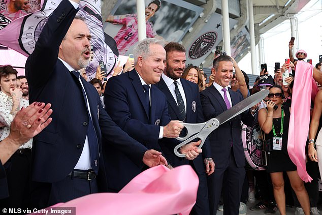 The England legend announced the beginning of construction on the project, then called Miami Freedom Park, in 2023, three years on from the club's founding