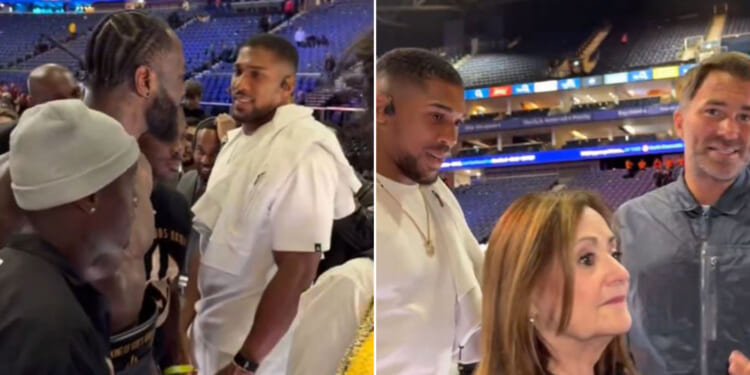 Deontay Wilder calls out Anthony Joshua for blockbuster fight ten years in the making after win over Derek Chisora