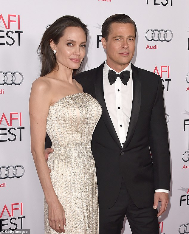 Jolie, 50, shares with ex-husband Brad Pitt, 62; pictured in 2015