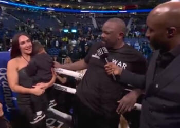 Derek Chisora's wife Emily makes his retirement decision for him after 50th fight against Deontay Wilder