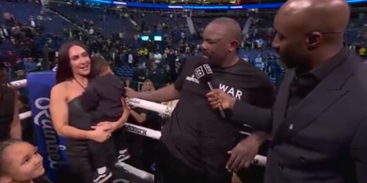 Derek Chisora's wife Emily makes his retirement decision for him after 50th fight against Deontay Wilder