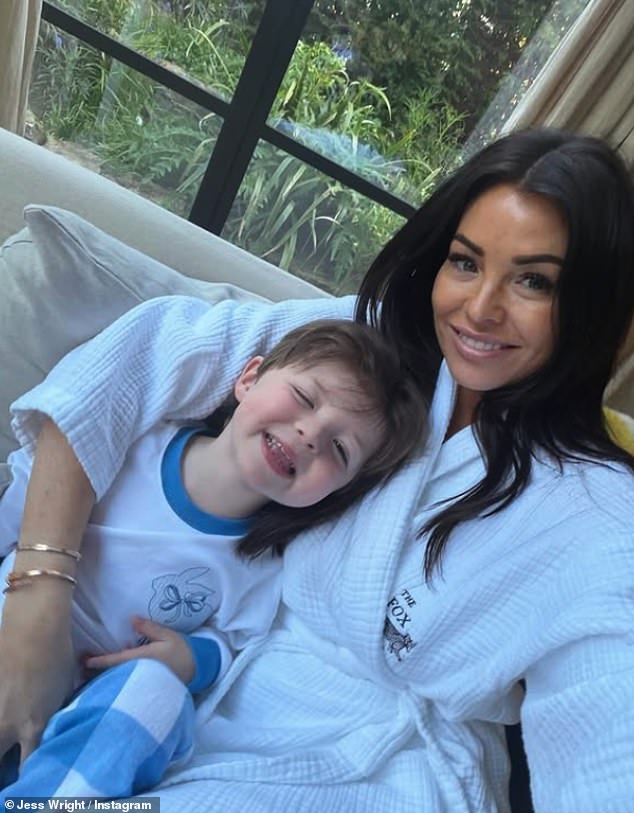 Meanwhile Jess, who featured in the TOWIE cast from 2010 until 2016, appeared to be staying nearby before meeting up for a pub lunch