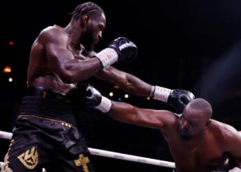 Fuming Deontay Wilder says Chisora should have been DISQUALIFIED for bizarre incident