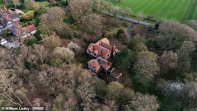 The mansion on Charcoal Road in the 'quintessential English village' of Bowdon, Greater Manchester, was bought by Iran in the 1970s during Shah Mohammad Reza Pahlavi's reign