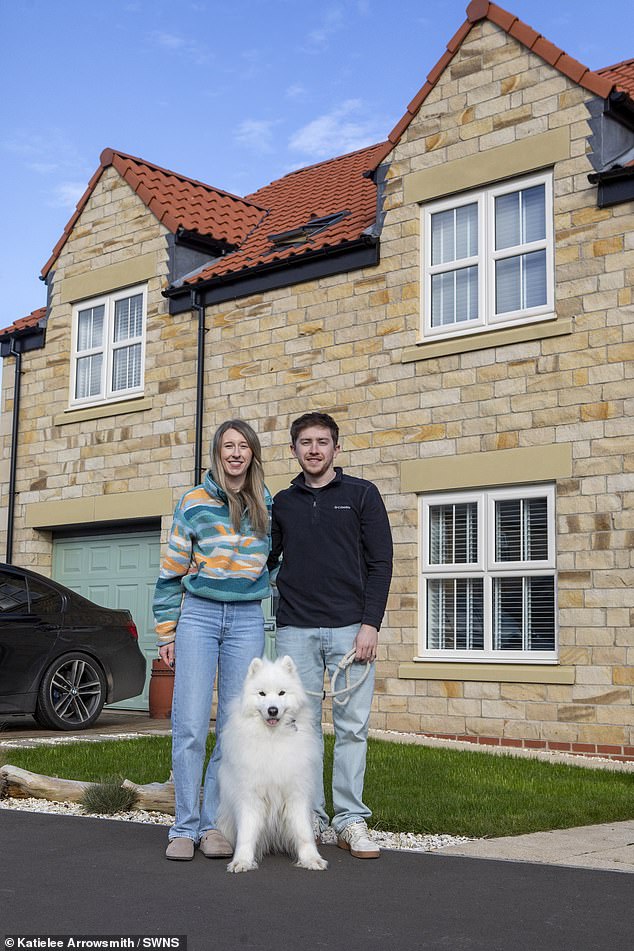 Chris, 34, moved to Beadnell with his 30-year-old partner, Olivia Coyle, eight months ago after spending his childhood holidays there