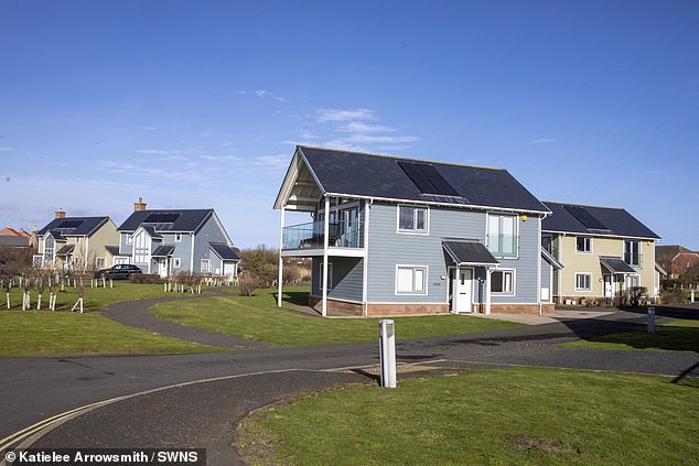 Neighbouring Bernicia Way (pictured) is made up of second homes and holiday lets