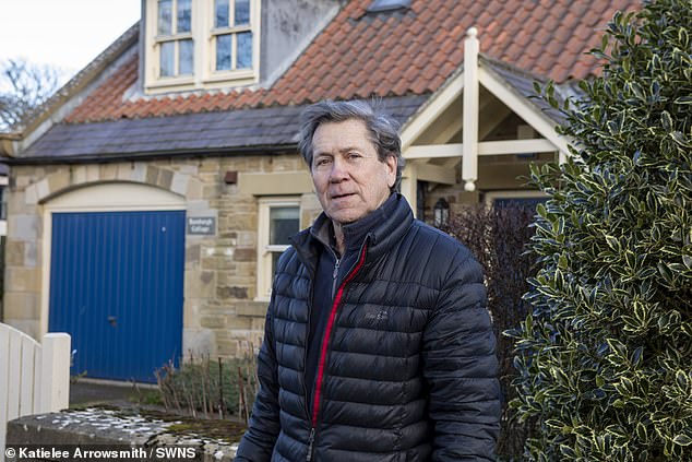 Christopher Brown, a retired solicitor who bought a holiday flat in Beadnell in 2000 before moving there permanently, says the restrictions on new homes are understandable