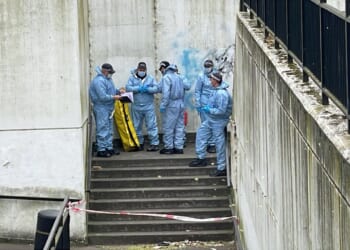 Two teenagers, 16 and 19, arrested over shooting of boy, 14, gunned down in broad daylight