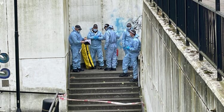 Two teenagers, 16 and 19, arrested over shooting of boy, 14, gunned down in broad daylight