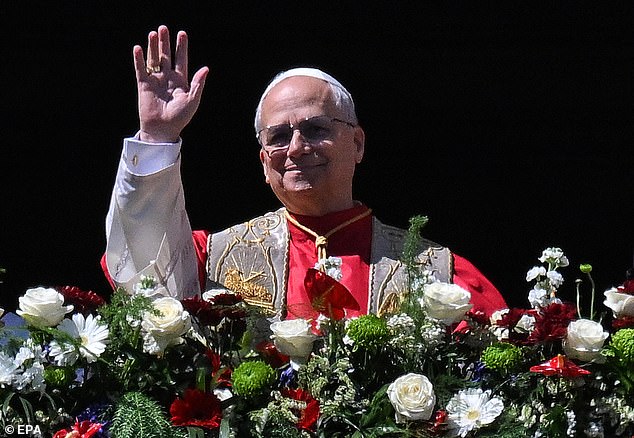 Leo reflected on the story of Easter - when the Bible writes Jesus rose from the dead three days after peacefully accepting his death by crucifixion - to highlight the 'entirely nonviolent' nature of Christ