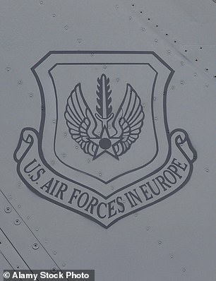 The logo normally on the tail of this type of aircraft