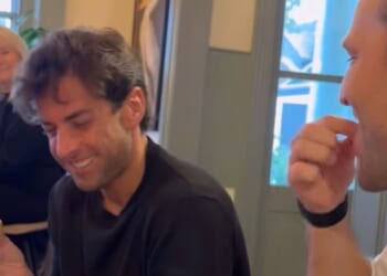James Argent says 'some things never change' as he reunites with pal Mark Wright