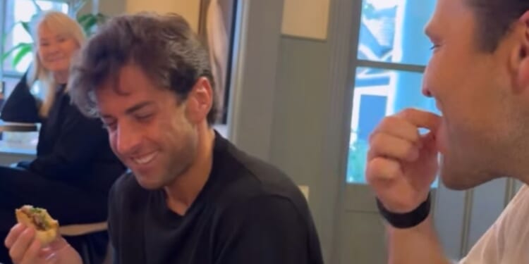 James Argent says 'some things never change' as he reunites with pal Mark Wright