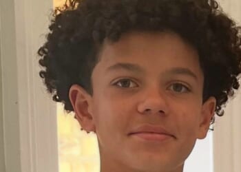 Boy, 13, killed after car crashed into three teens on pushbike & scooter is pictured as man, 24, and woman, 23, charged