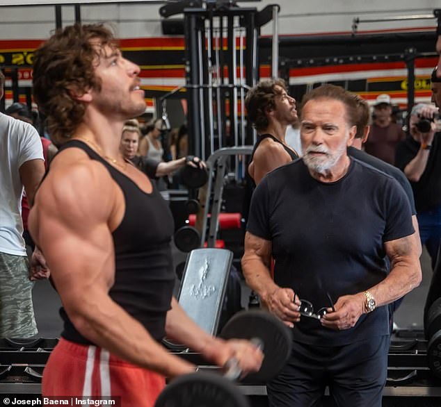 Of the former Mr. Olympia's five children, Baena shares his bodybuilding passion the most