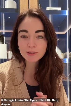 And what her eyebrows look like now