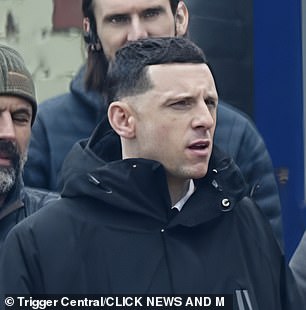 As well as taking the mantle from Cillian Murphy , 49, he also sported a dramatic new period haircut just like his predecessor.